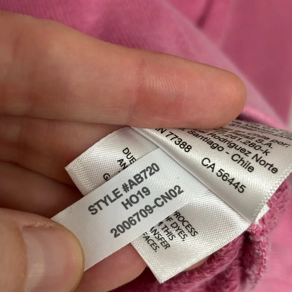 NWT J. Crew Women’s Vintage Cotton Terry Crewneck Pullover in Pink - Size XL - Picture 6 of 7